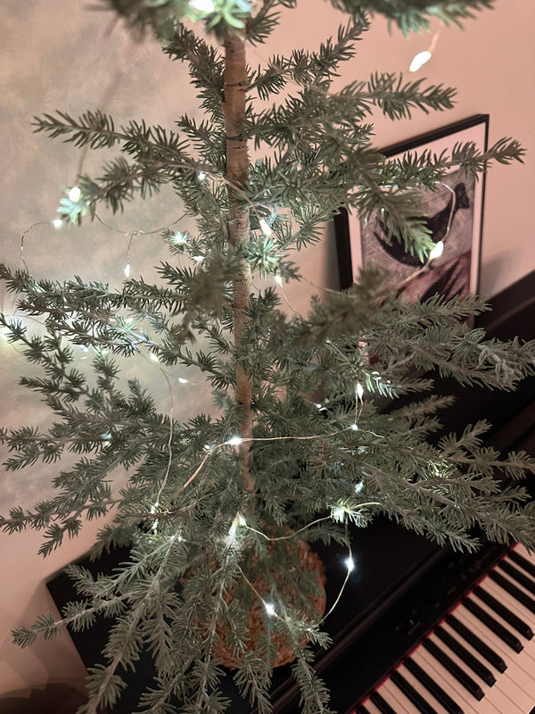 Forest træ med 50 LED lys - 90 cm