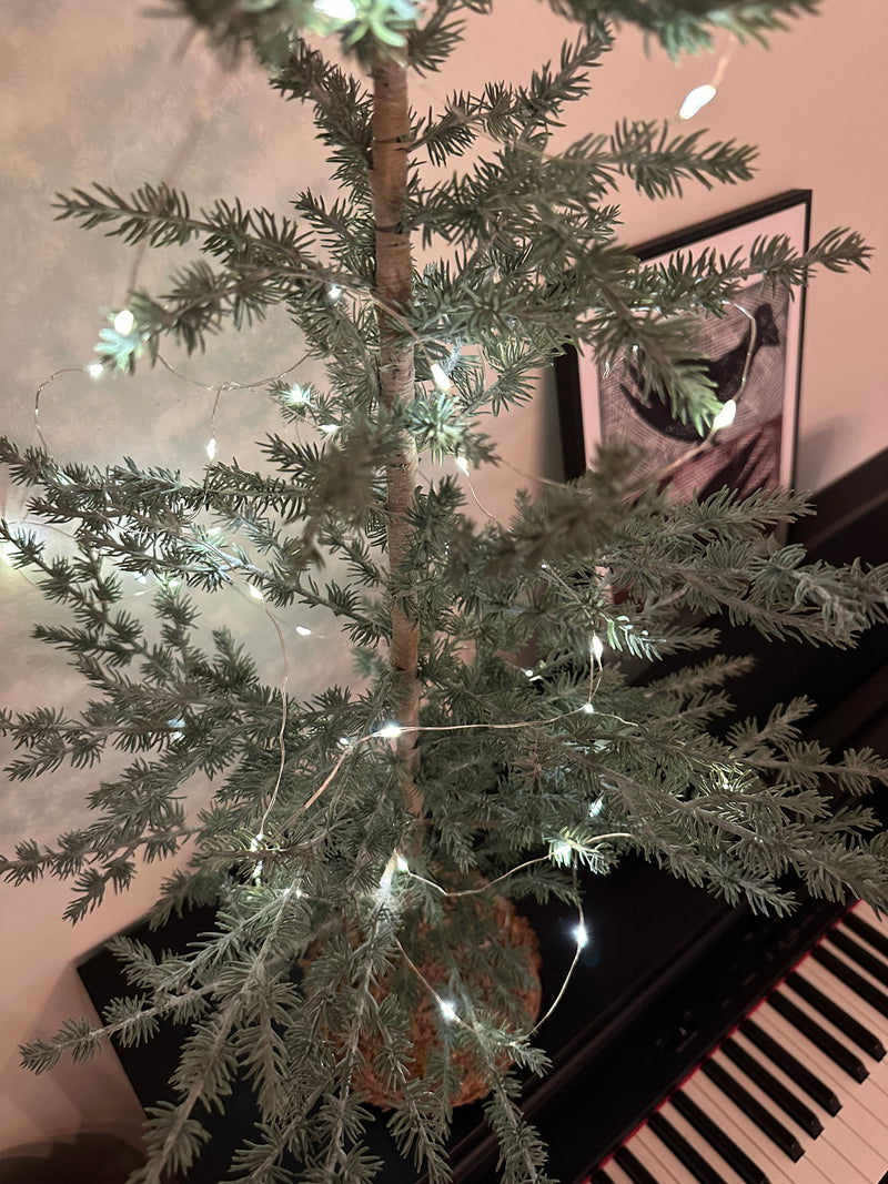 Forest træ med 50 LED lys - 90 cm