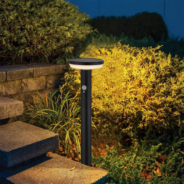 Ella metalen solar lamp - met sensor en speer