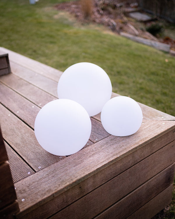 Luxe solar ballen - set van 3
