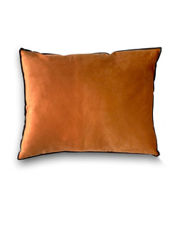 Seattle velour pude - 45x60 cm brændt orange - FEW Design